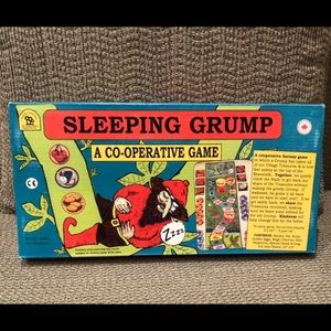 Vintage Sleeping Grump Cooperative Board Game (3+)